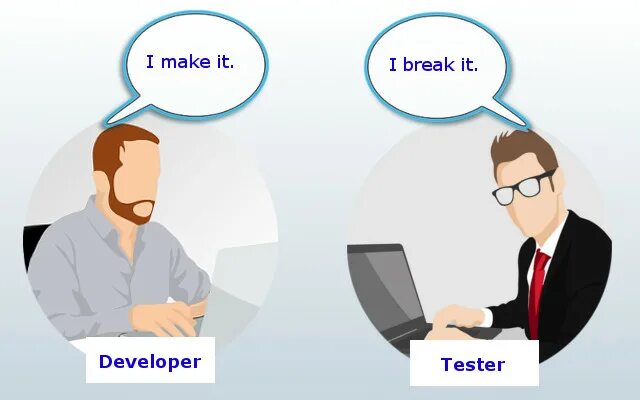 Will you do the test. Qa тестировщик. developer and tester. тестировщик (qa фото.