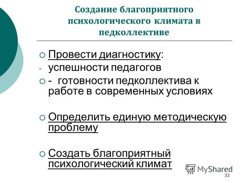 технология создания психологического климата