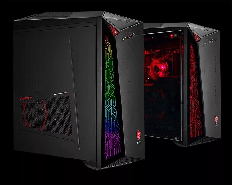 Персональный компьютер игровой компьютер. Системный блок MSI игровой. MSI Infinite x. Игровые компьютеры MSI 1650 системник. ПК MSI Infinite a.