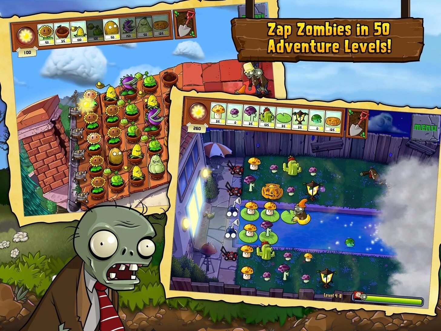 Растения против зомби локация бассейн. Plants vs Zombies 1. Растения против зомби поле битвы. Plants vs Zombies бассейновые растения.