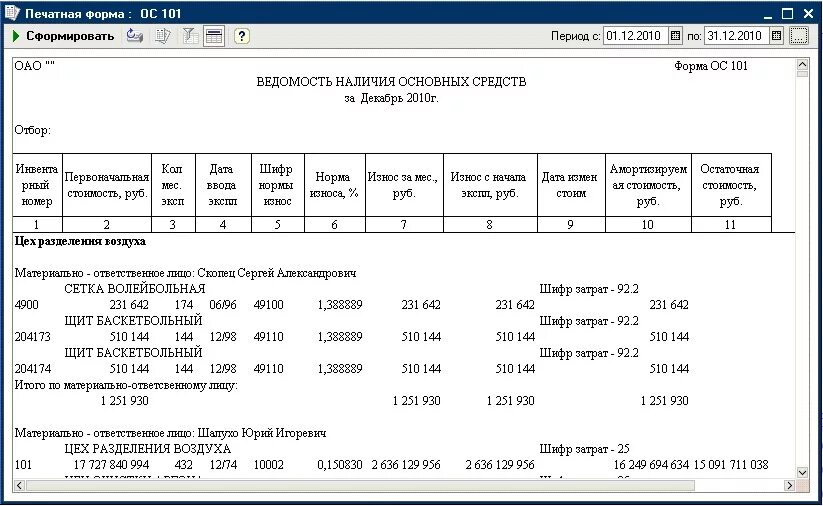 оборотные ведомости по ос. отчет по амортизации основных средств. ведомость начисления амортизации ос. ведомость по амортизации основных средств в 1с 8. ведомость учета основных средств.