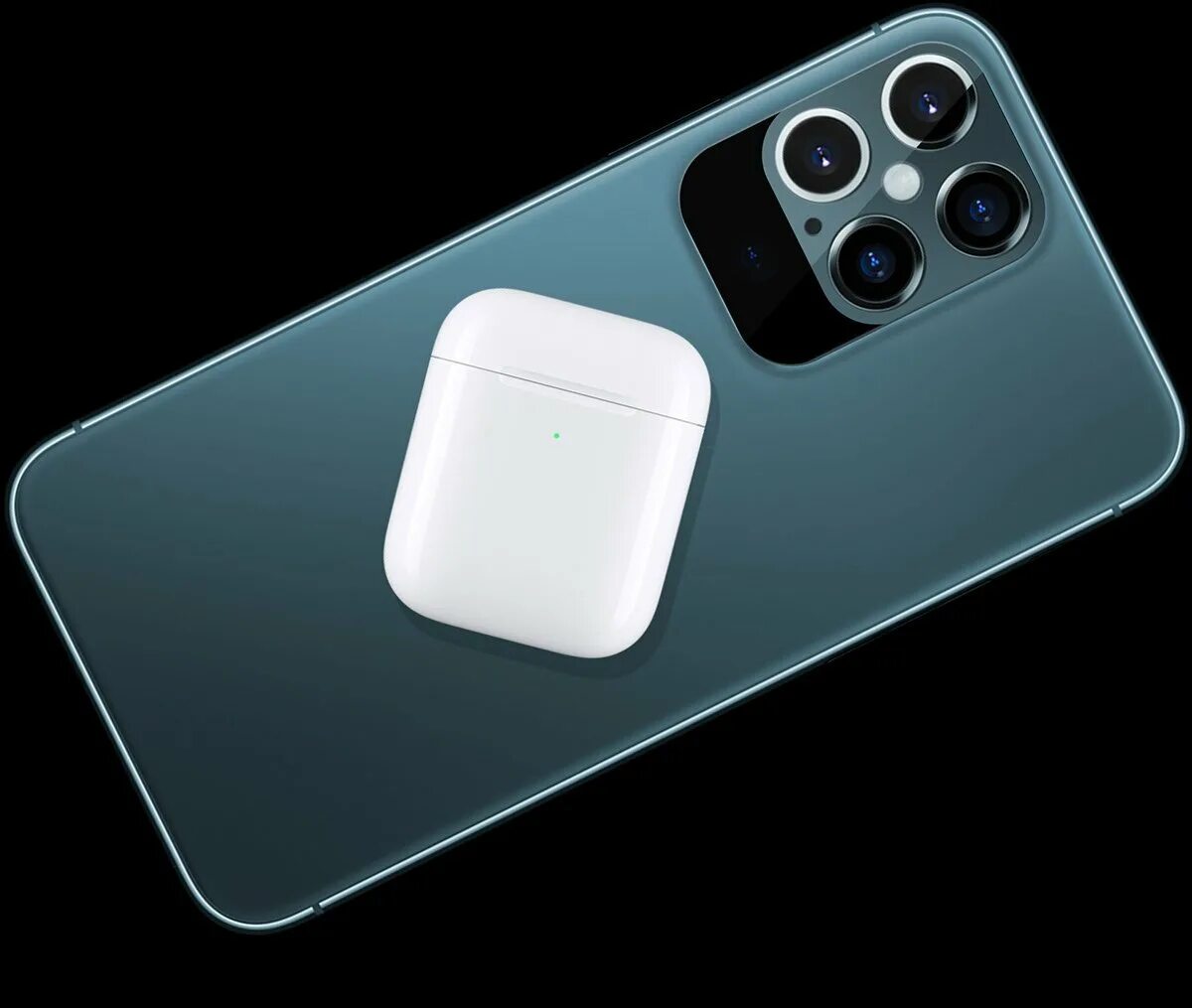 Apple 12 pro max blue