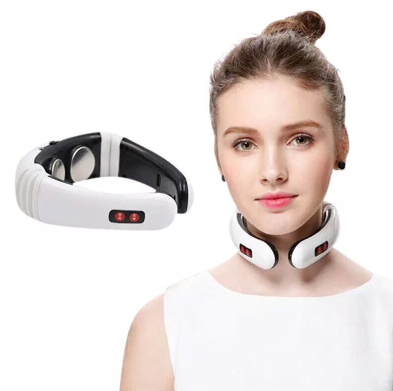 Массажер для шеи москва. Массажер KL-5830. Массажер для шеи Neck Massager. Электрический импульсный массажер Neck Massager. Массажер для шеи enchen Neck Massager g6.