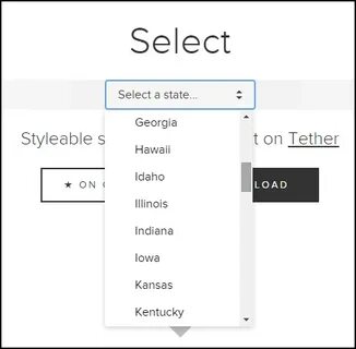 Html form selected