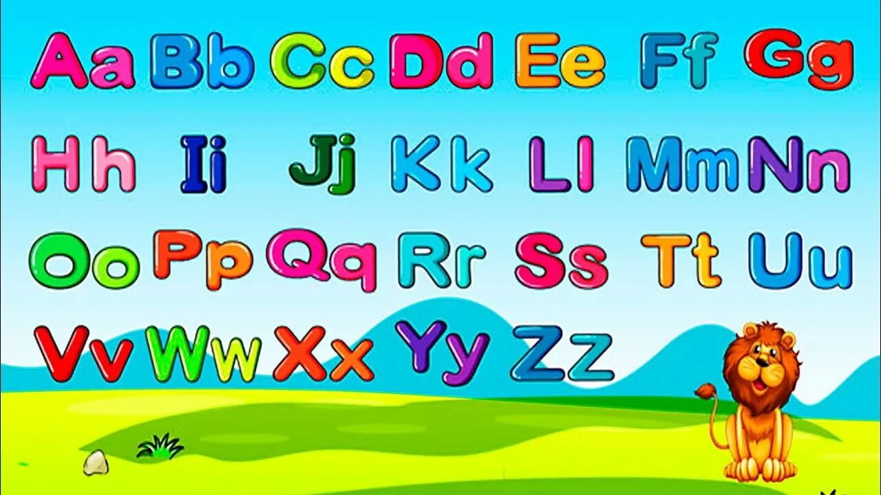 A b c d song