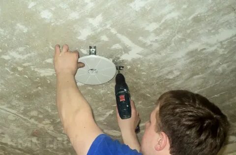 Установка натяжного потолка своими руками без нагрева