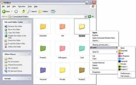 Rename folder