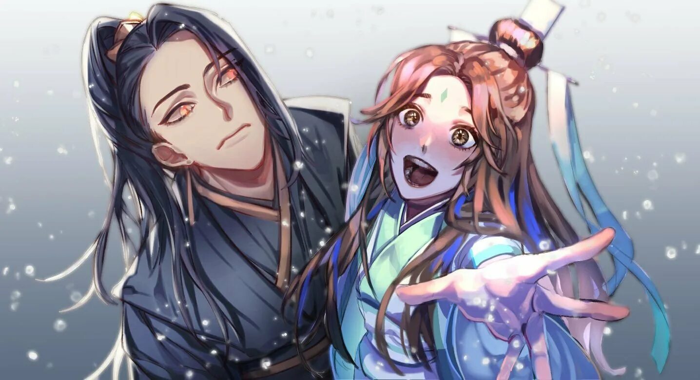 Благословение небожителей хэ сюань аниме. Ши цинсюань и хе сюань. Черновод хэ сюань. Ши цинсюань и хе сюань. Хэ сюань и ши цинсюань.