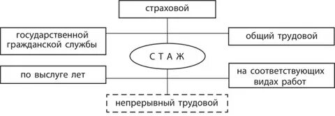 Виды труд стажа