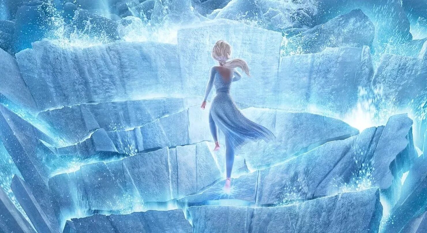 Spirit of the frozen flow. Elsa Холодное сердце 2.