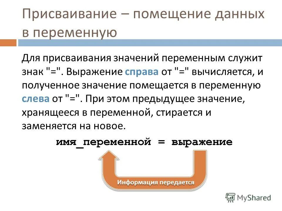 Что обозначает предыдущий