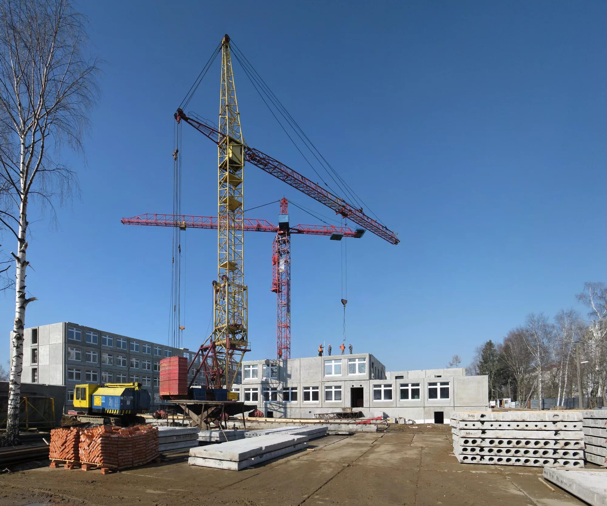 больничный комплекс хотьково стройка.