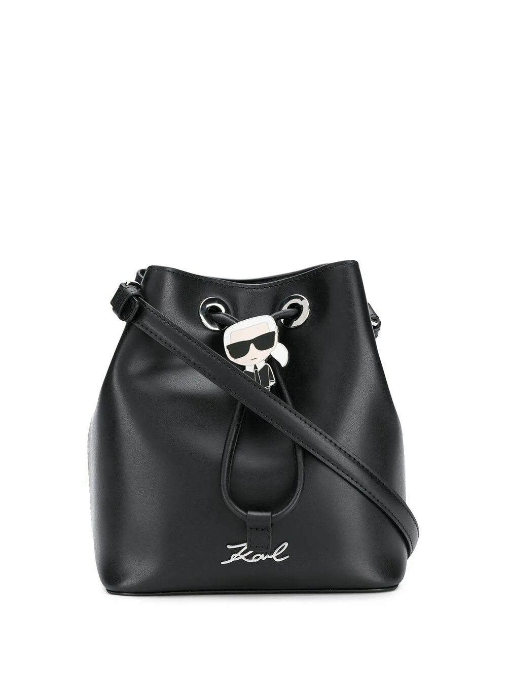 Купить сумку лагерфельд оригинал. Сумка Karl Lagerfeld ikonik. Karl Lagerfeld сумка-ведро ikonik. Сумка Karl Lagerfeld ikonik черная. Сумка ведро Karl Lagerfeld.