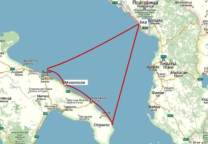 Бари расстояние. Порты Италии на карте. Паром из Черногории в Италию. Черногория Италия расстояние. Карта Черногории Италии.