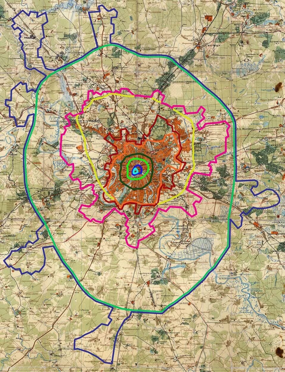 Г московский границы. Рост территории Москвы. Территория Москвы в 1941 году. Границы территории Москвы 2022. Границы Москвы 1958.