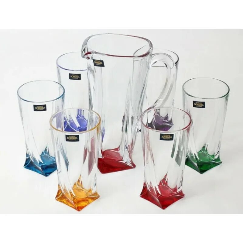 5 стеклянный. Набор стаканов квадро 350 мл. Стакан 220 мл. Kaida glass стакан. Графин для воды франция.
