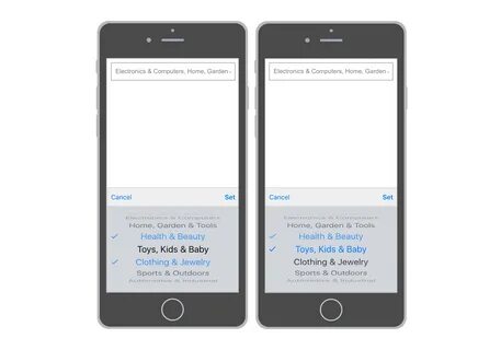 Mobile select