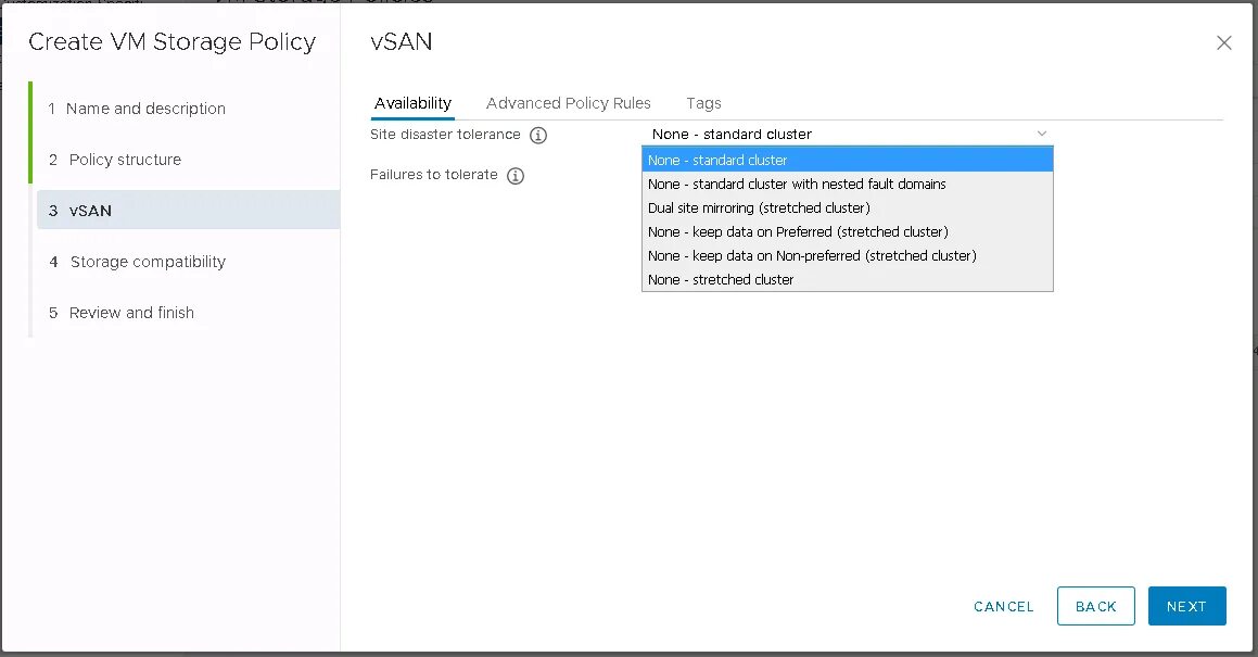 Vm storage. Vsan default storage policy. failures to tolerate схд mirroring. vsan failures to tolerate.