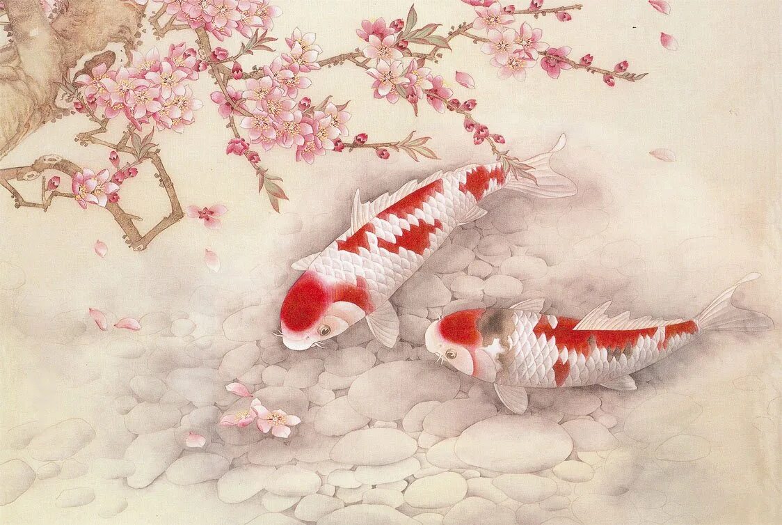 Карп кои трехцветный. Карп кои из полимерной глины. Кои в пруду. Koi v2. Карп кои 15см.