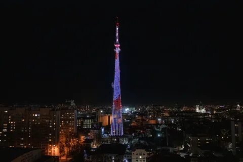 Телебашня засияет огнями в День России и на 90-летие Воронежской области