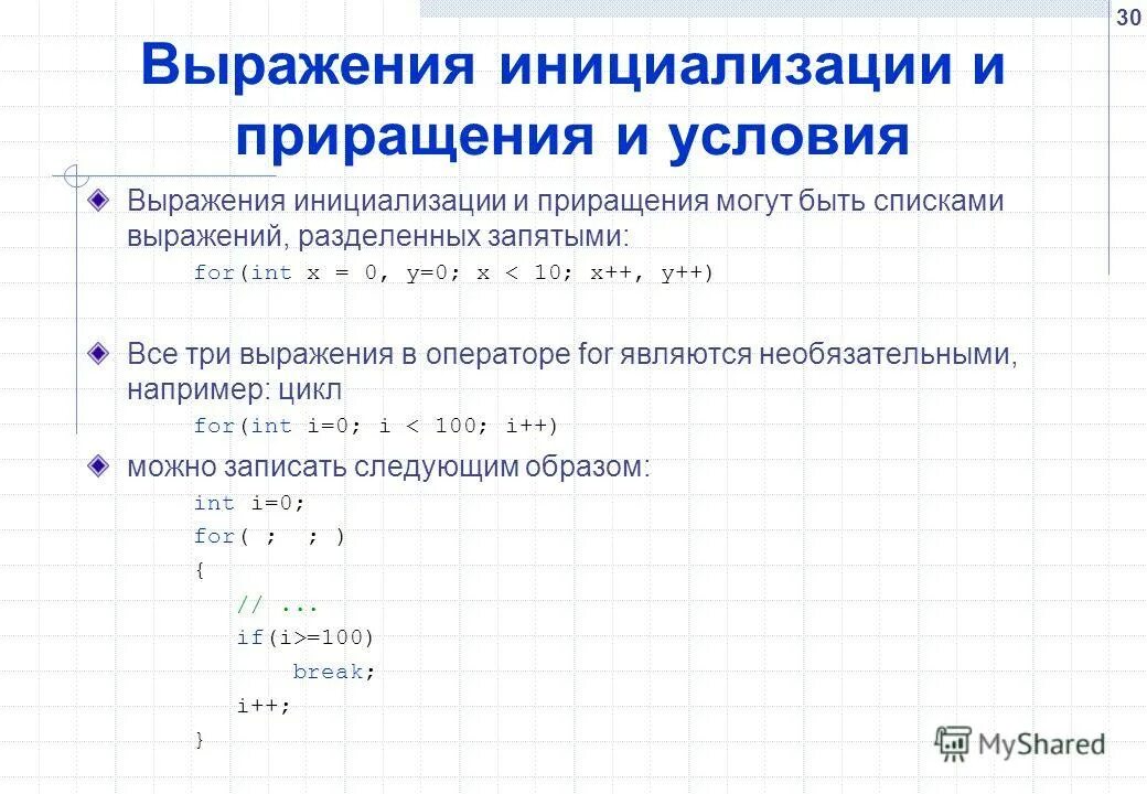 Инициализация функции. Инициализация функции