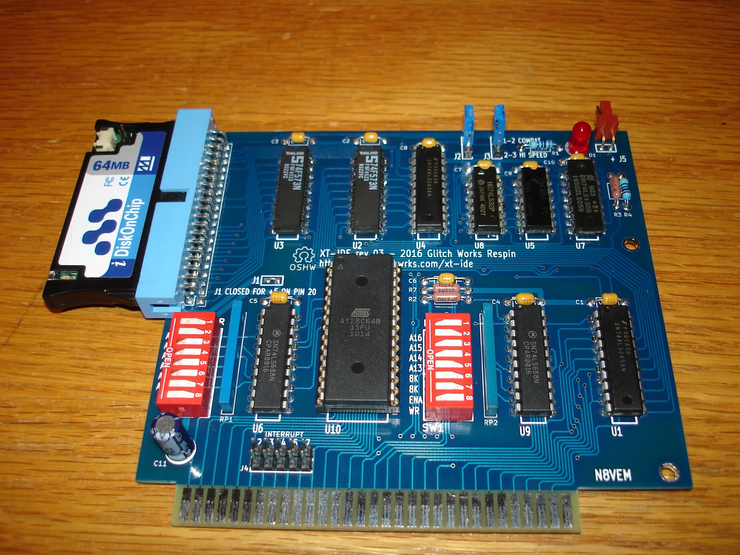 Ide тестирование. Ide isa 8 bit. xt-ide 8-bit. zx-spectrum nemo-fdd. isa 8 bit разъем.