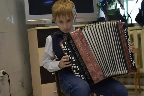 Аккордеон игра детей