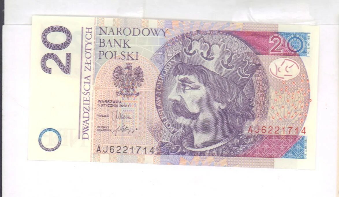 20 злотих 1940 року Польща. 20 Zlotych D 5319186. - Violity