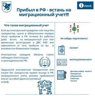 Сроки постановки на учет иностранца