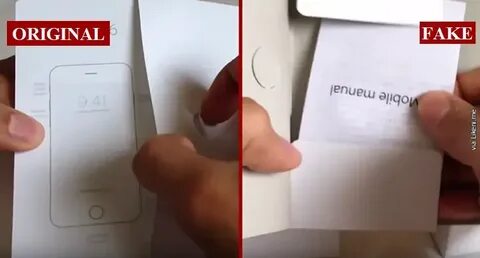 Как отличить реплику айфона