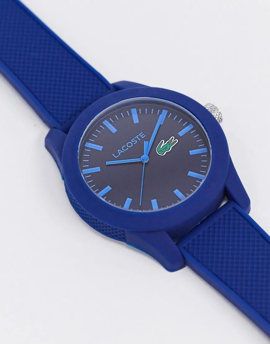 Синий час. Часы с силиконовым ремешком Lacoste 12.12. Lacoste 10 ATM часы синие. Часы Lacoste Unisex. Unisex Lacoste 12.12 Blue Clock.