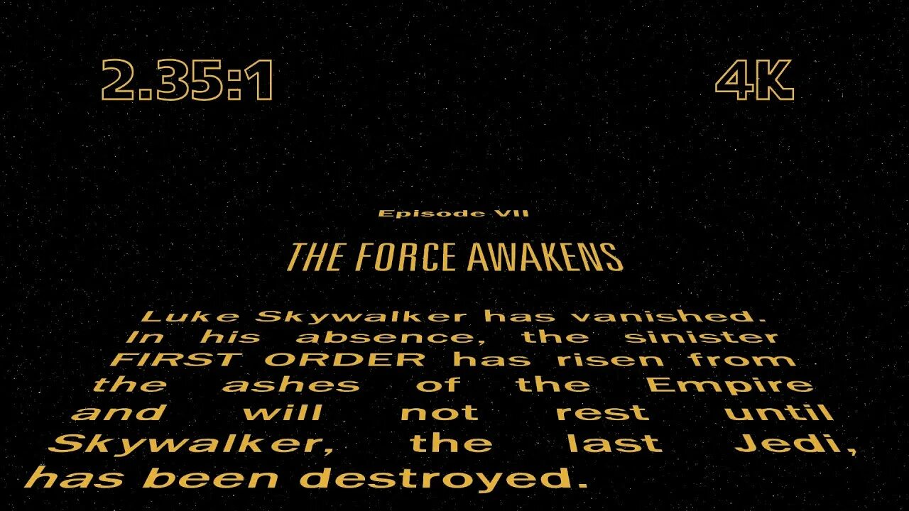 Open the force. Star wars opening crawl. star wars opening crawl episode 4.