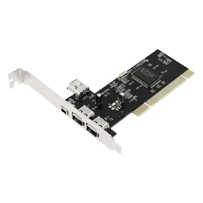 Плата pci для компьютера. Контроллер iee1394. firewire 1394. pci firewire ieee 1394a card. usb 2.0 + ieee 1394 firewire combo-karte, pci.