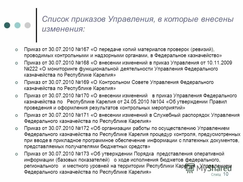 Перечню приказа 275. Перечню приказа 275