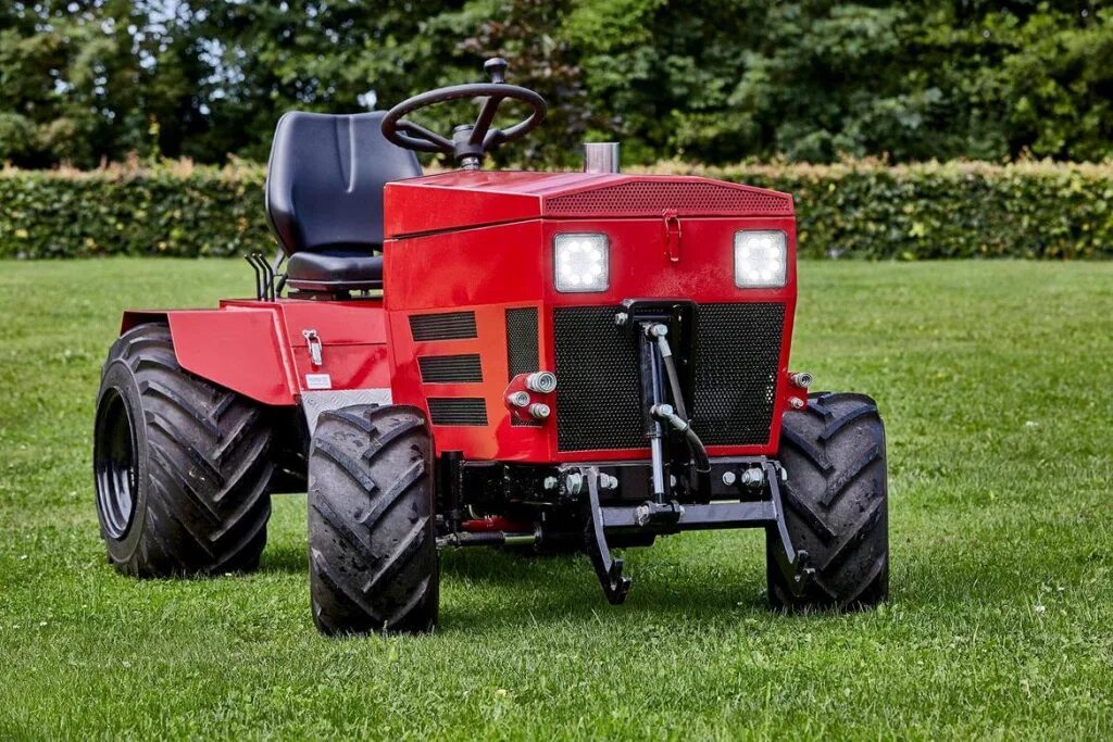 Mine tractor