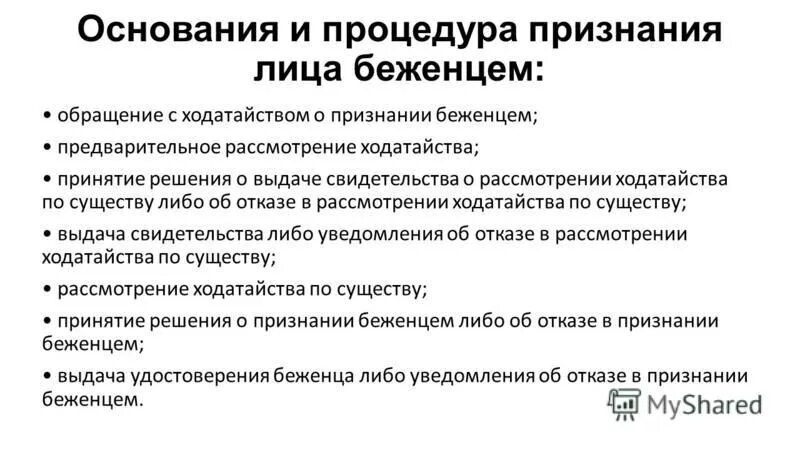 основания и порядок признания лица беженцем в рф. признание лица беженцем осуществляется. признание лица беженцем осуществляется. основания для признания лица беженцем. этапы признания беженцем.