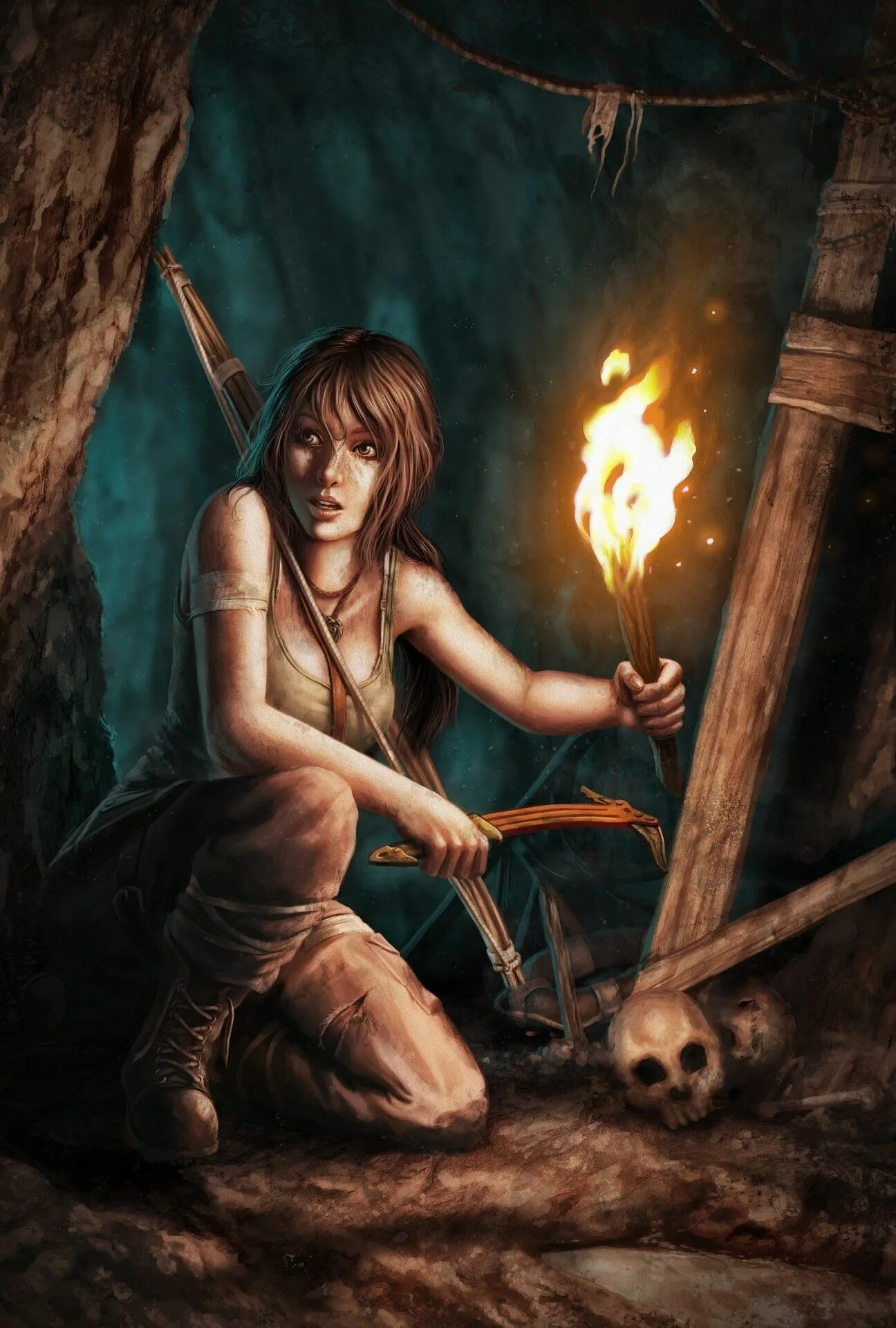 Первобытные девушки. Lara Croft в пещере Tomb Raider. Tomb Raider 2013 пещеры. Томб Райдер у костра.