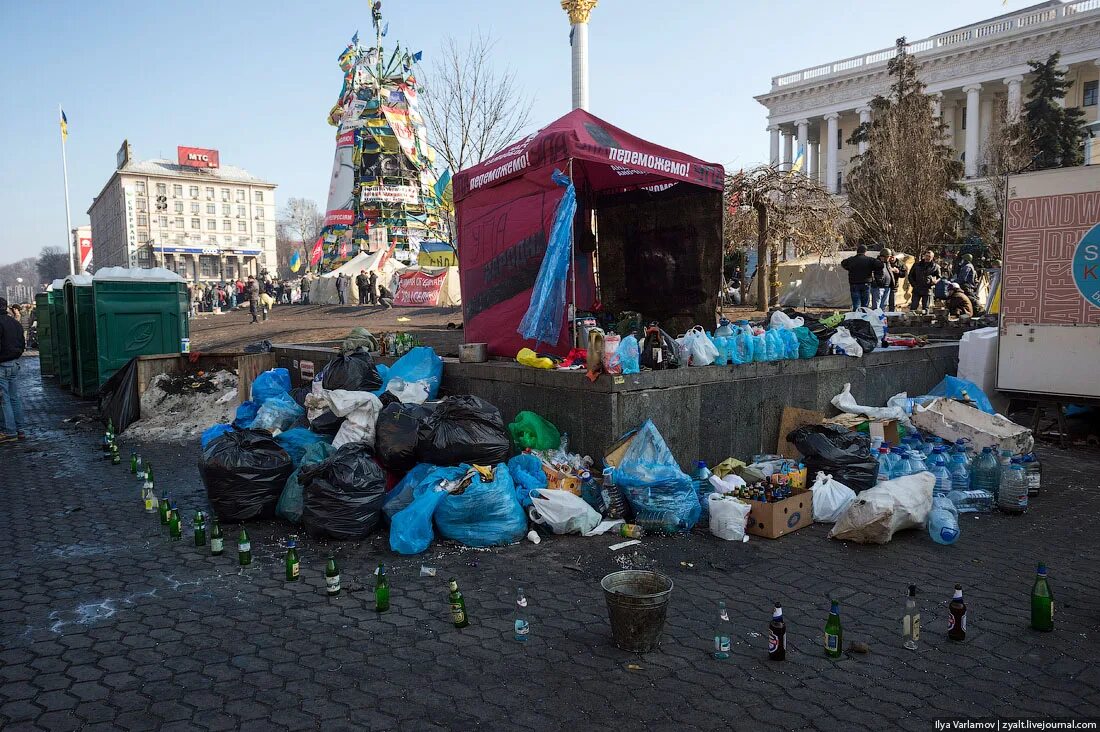 Кома майдане. Майдан в Украине 2004.