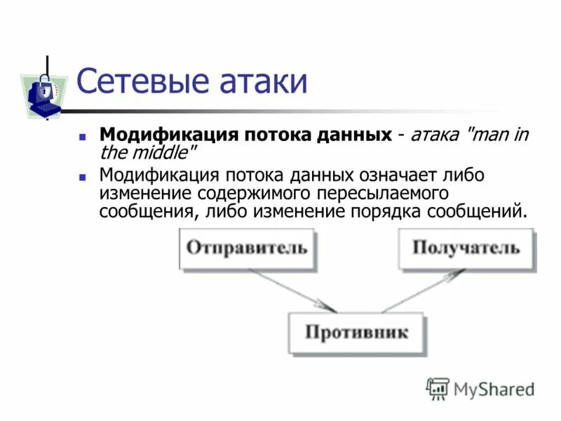 Интернет атаки это. Модификация потока данных. сетевые атаки. типы сетевых атак. сетевые атаки презентация.