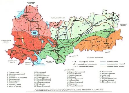 Вологодская область какая природная зона