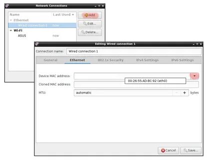 Network manager gnome