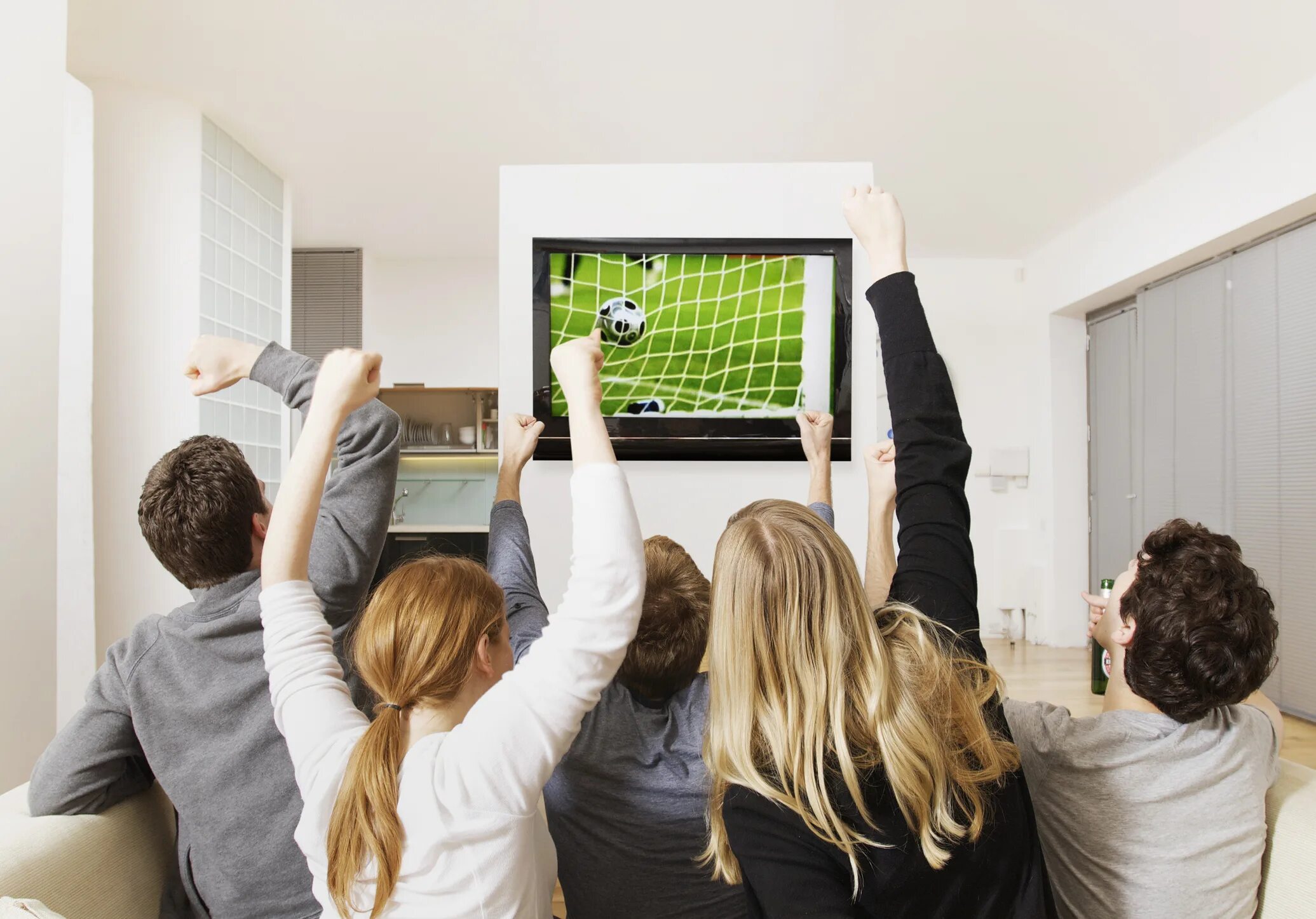 Watching sporting events