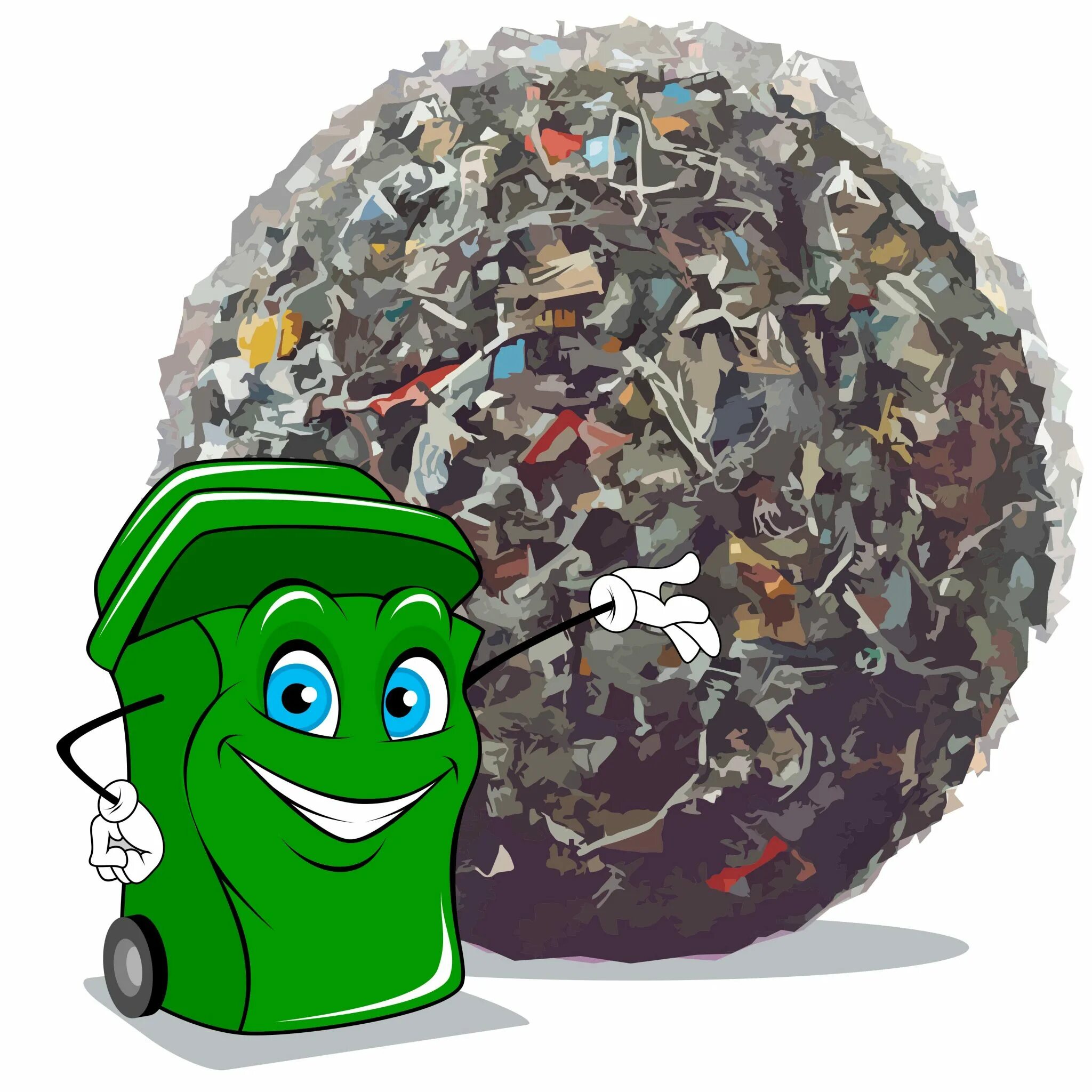 Утилизация бытовых отходов. Твердые отходы экология