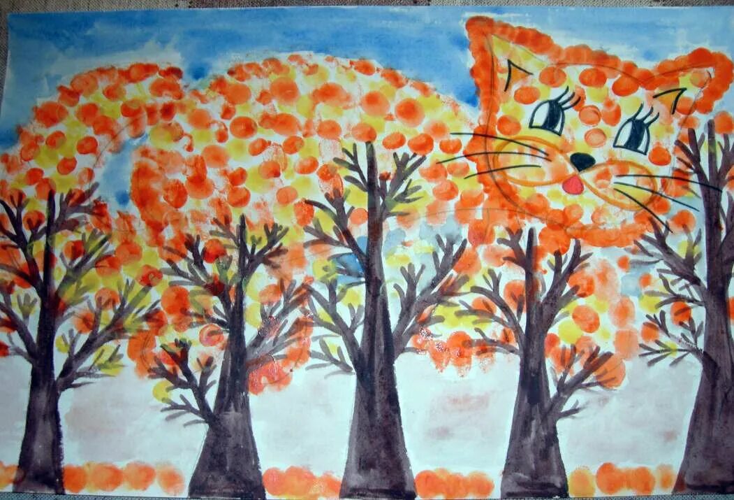 Рисунок осень. Краски осени рисунок. Рисунки детей на тему осень. Осень рисунок для детей.