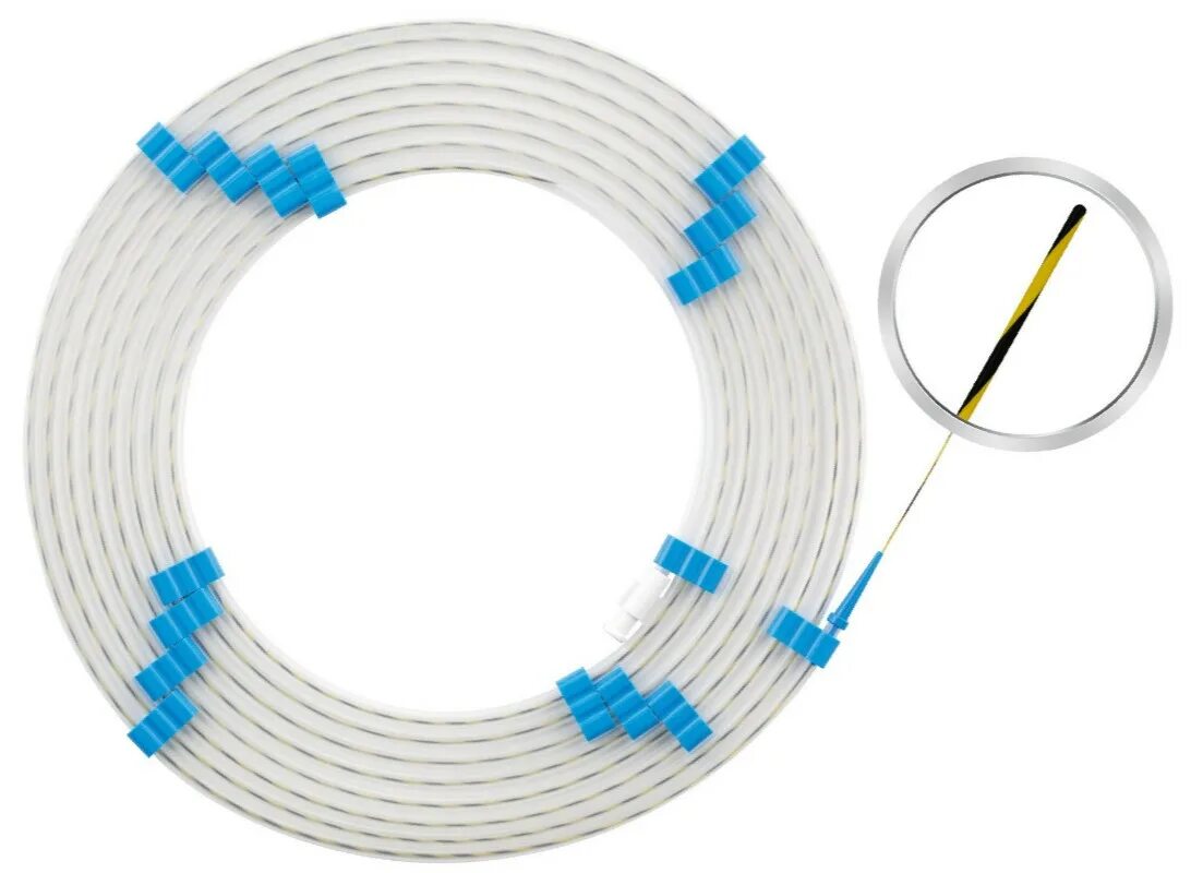 Проводник PTFE, 0.035 150 см. Нитиноловый проводник. Проводник Нитиноловый sensor, прямой наконечник 0.035.