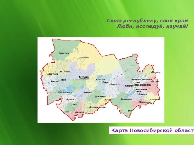 В какой природной зоне находится новосибирская. Карта природных зон Новосибирской области. Природные зоны НСО карта. Климатическая карта НСО. Карта Новосибирской области с населенными пунктами.