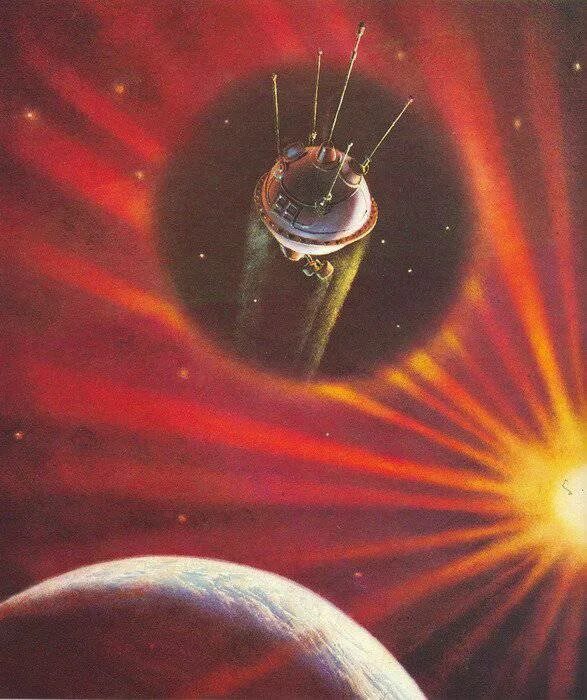 А.Леонов, а.Соколов "на спутнике Юпитера". Спутник-1 искусственный Спутник. 1 Спутник земли. Советское представление о космосе.