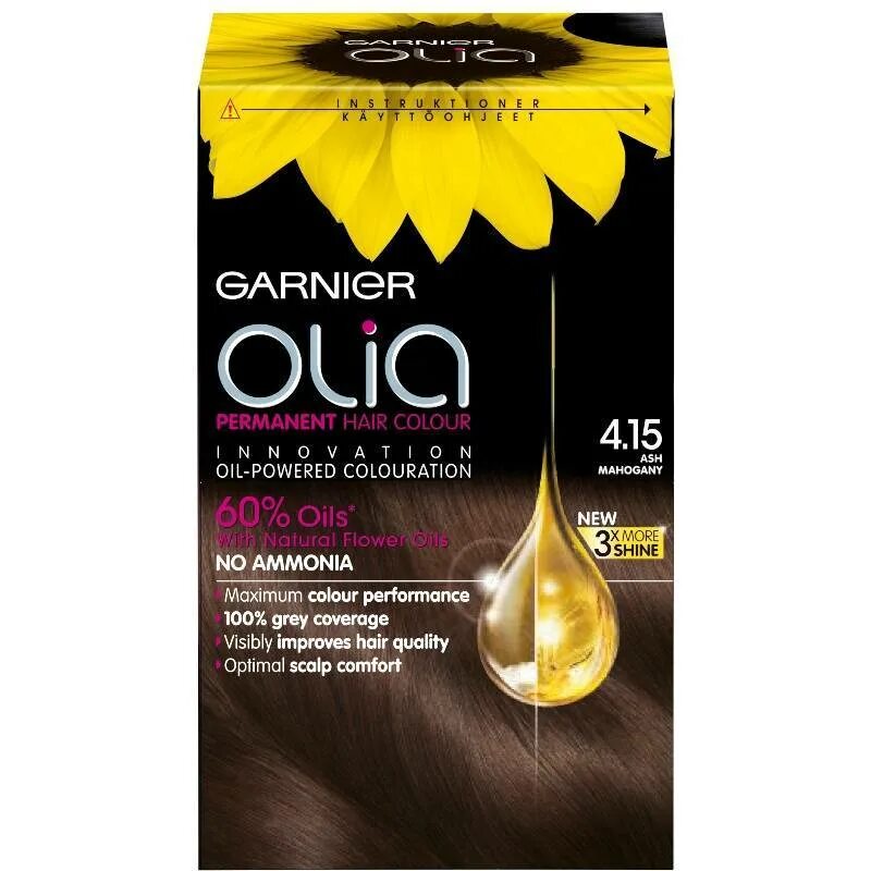 Краска гарньер Олия 4. Garnier Olia краска 5.15. Garnier Olia 4.15 цвет. Краска для волос Олия 4.0.