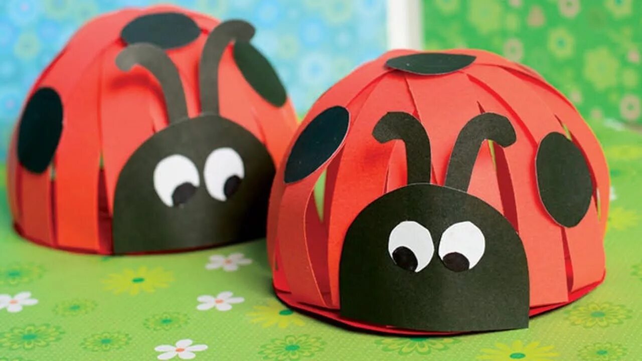 божья коровка поделка для сада. божья коровка из скорлупы грецкого ореха. божья коровка из природного материала. поделка божья коровка. божья коровка из каски строительной.