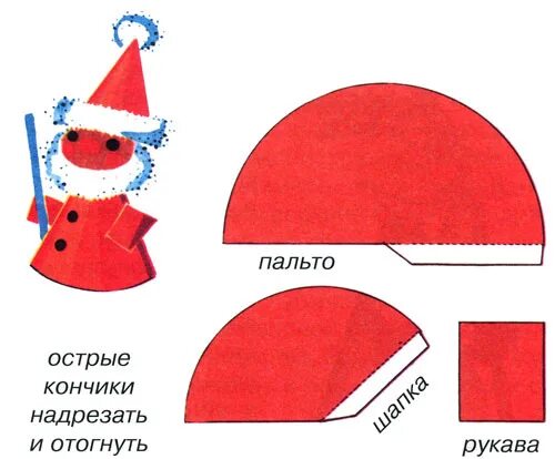 Как сделать шапку деда мороза из бумаги. Шапка деда мороза из бумаги. сделать шапку деда мороза из бумаги. шапка деда мороза поделка из бумаги. выкройка деда мороза из бумаги.